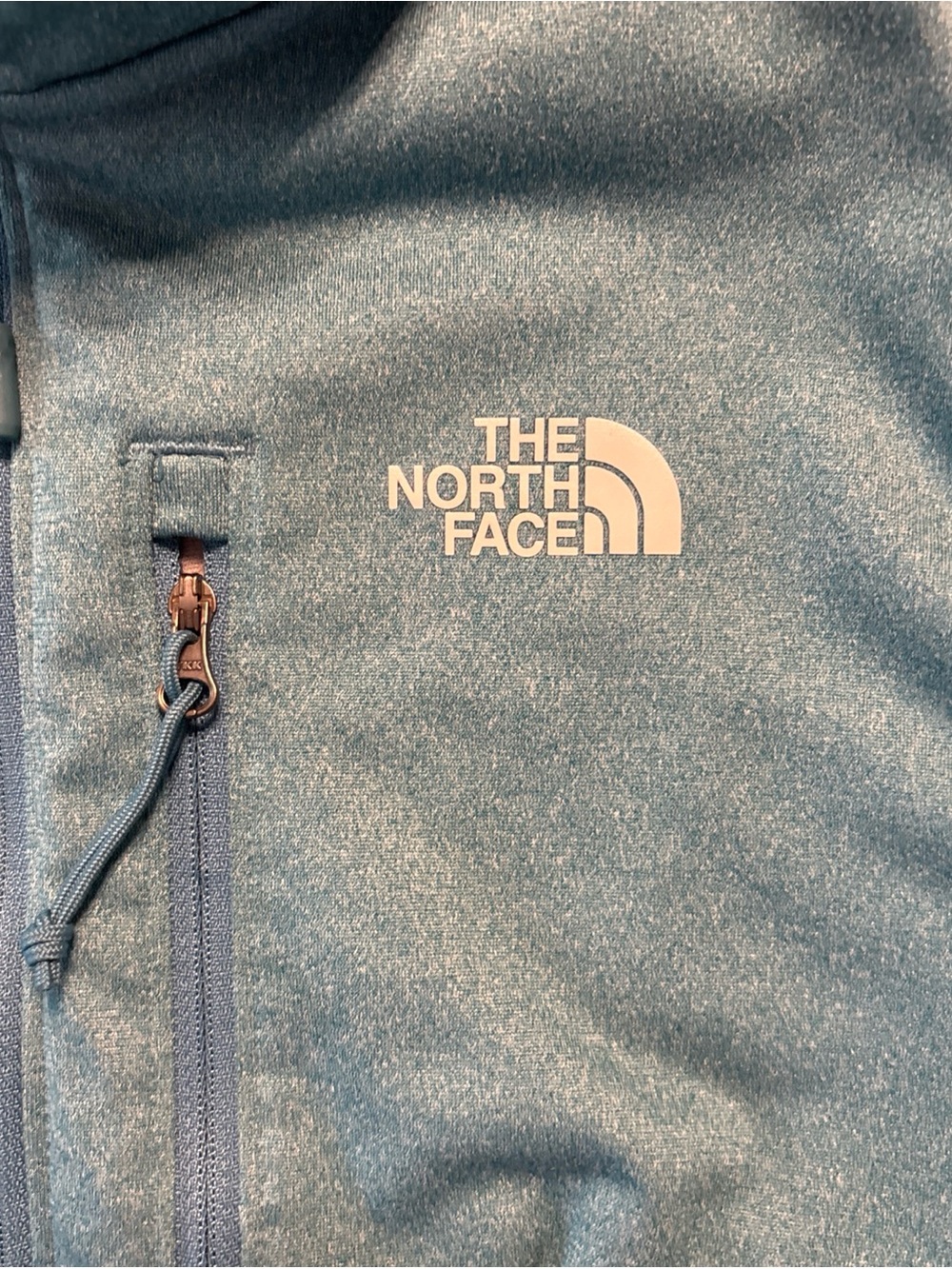 The North Face Women's Teal Quarter-Zip Performance Pullover - Picture 4 of 5